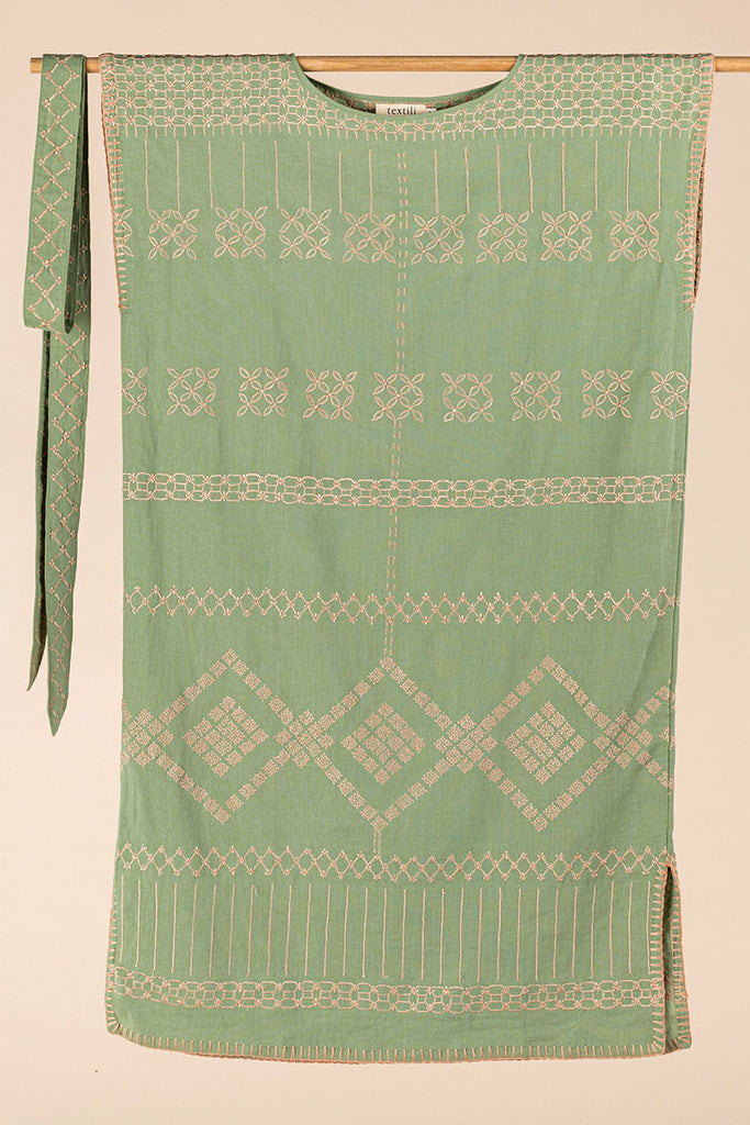 Women's Midi Handmade Kaftan - Sage